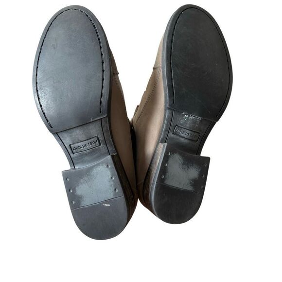 Luxe De Leon Aura Leather Boot size 10 Smoke Gray - Picture 5 of 11